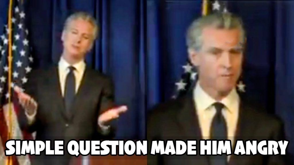 Reporter CAUGHT Gavin Newsom Lying With One Simple Question