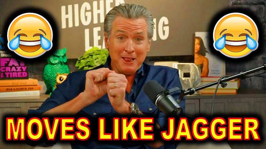 Meanwhile in California, Gavin Newsom THINKS He’s Presidential Material…..