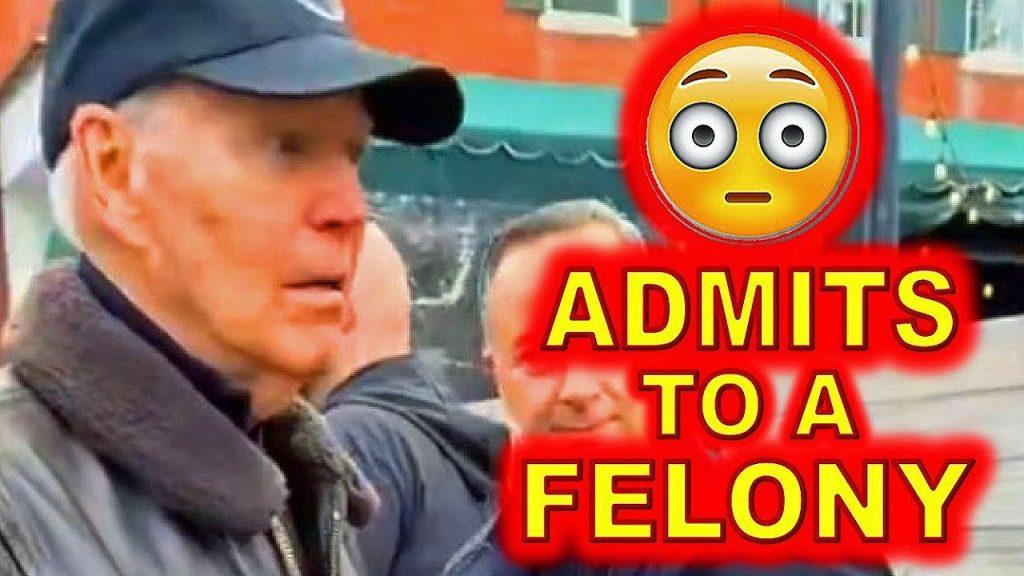 Did Joe Biden Just ADMIT to Committing a FELONY in Nantucket ?????