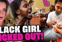 BLACK LADY MELTDOWN On Asian Nail Salon – “Go Back To Your Country” Brawl Caught On Video