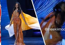Miss Jamaica Falls Off Stage During Miss Universe Pageant, Carried Away on Stretcher