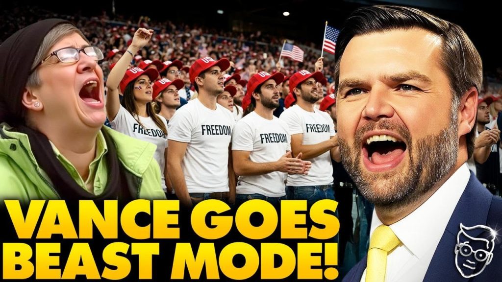 JD Vance ROASTS Libs LIVE in Front of ROARING Stadium of Students After Trump’s Huge 2028 Endorse…