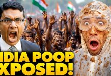 YouTuber Exposes India’s ‘Poop Throwing Festival’ as Indians Go BALLISTIC | Dinesh Goes ‘Mask OFF’