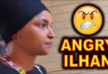 Ilhan Omar Didn’t LIKE the FRAUD Question and RUNS From Reporter…
