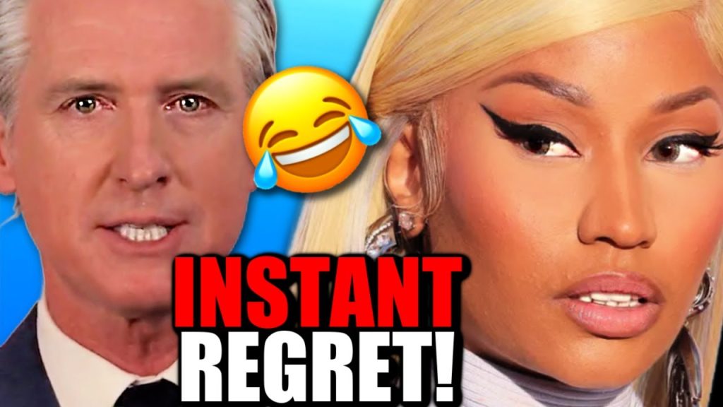 Nicki Minaj DESTROYS Gavin Newsom in Hilarious Way He Didn’t See Coming