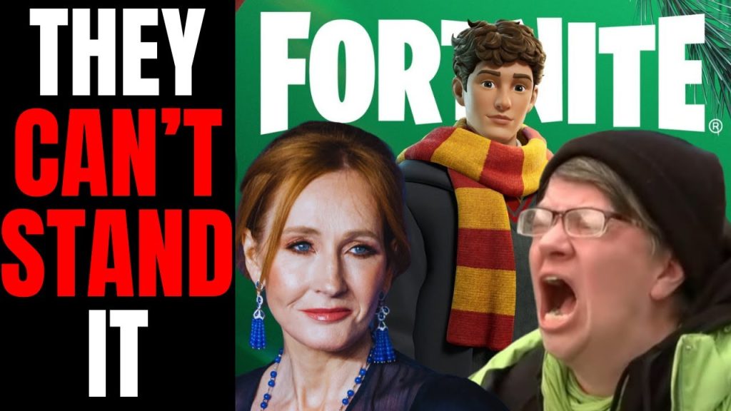 Woke Freaks TRIGGERED By JK Rowling After Harry Potter Added To Fortnite