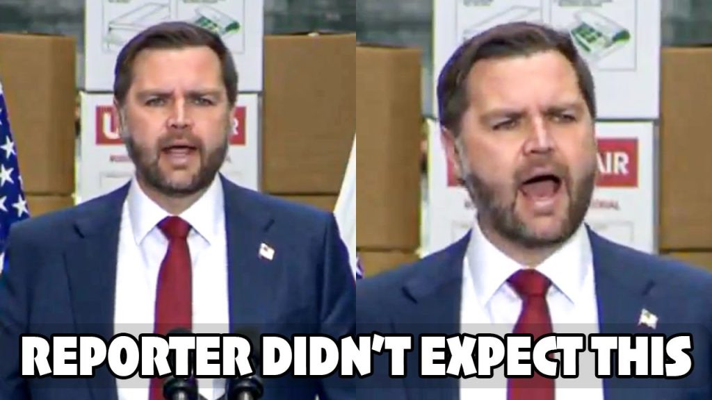 The Crowd GOES WILD When JD Vance Destroys Reporter With One Answer The Crowd GOES WILD When JD Vance Destroys Reporter With One Answer
