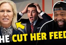 Marjorie Taylor Greene RAGE QUITS Interview After GETTING EXPOSED!