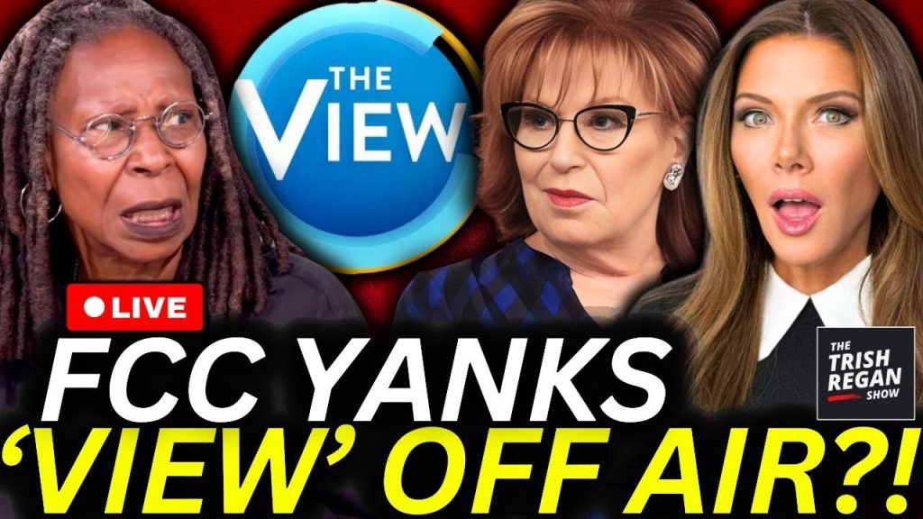 ‘The View’ Yanked Off Air?! SHOCK AT ABC as Trump’s FCC Chief Tells Whoopi & Joy WHO’S IN CHARGE!