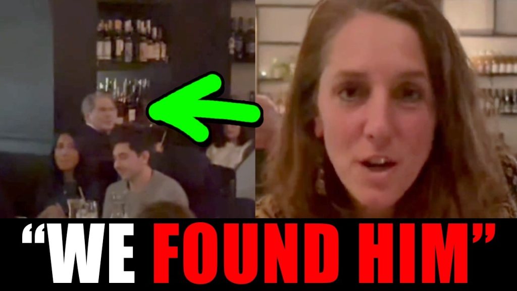 They found him at a restaurant…