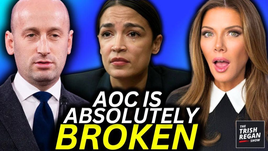 AOC Breaks Down CRYING Over Stephen Miller on House Floor