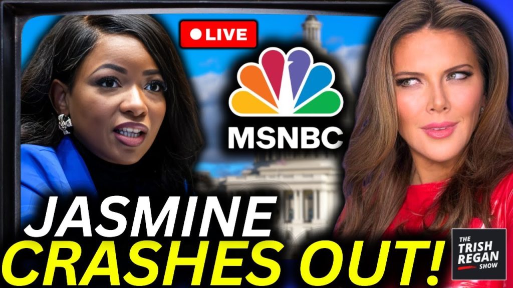 WATCH: Jasmine Crockett CRASHES OUT Live On Air on MSNBC