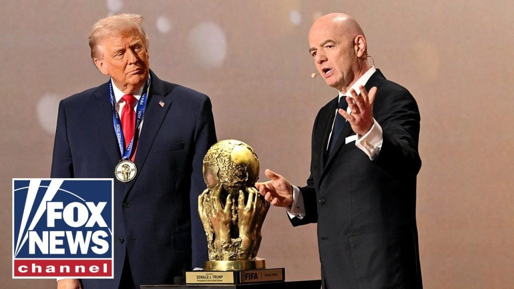 President Trump is awarded the FIFA Peace Prize