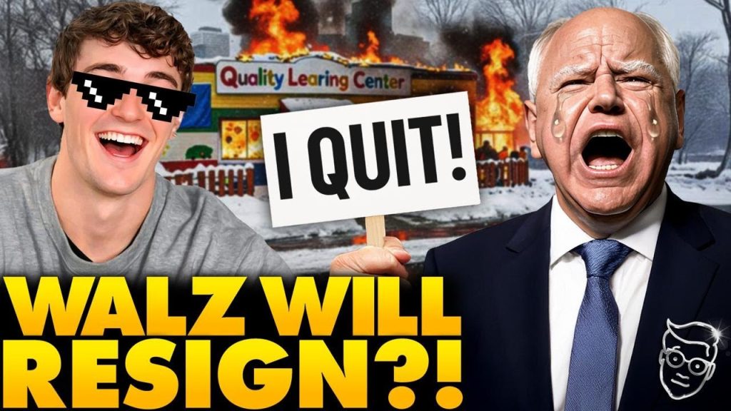 Tim Walz to RESIGN as Governor After Somali Fraud EXPOSED, Bombshell Report Claims: ‘Indictments…’