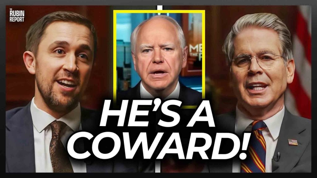 Trump Official Loses His Cool & Calls Tim Walz a Coward for This