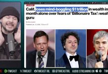 CA Loses $1 TRILLION As Leftist Wealth Tax BACKFIRES HILARIOUSLY