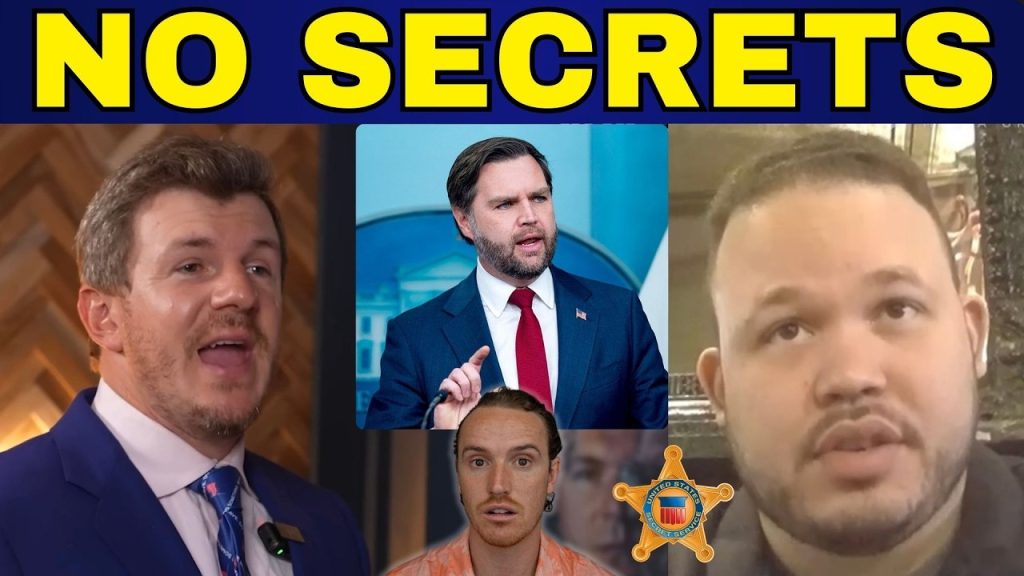 Woke Secret Service Agent CAUGHT on Hidden Camera Revealing JD Vance Secret Info