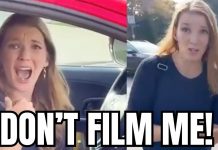 Famous Karen Doesn’t like to be filmed…Then does THIS Next