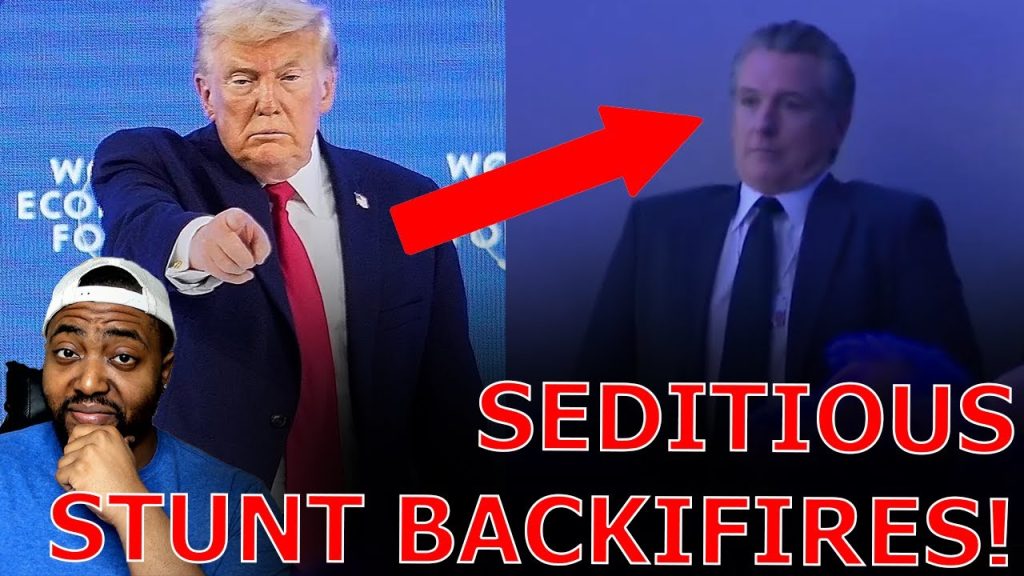 Trump HUMILIATES ANGRY Gavin Newsom On World Stage At Davos As SEDITIOUS Stunt BACKFIRES!