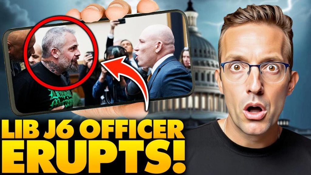 January 6th ‘Celebrity Cop’ Has PSYCHOTIC Meltdown on Reporter Who Called Out J6 Lies! Cops Rush In
