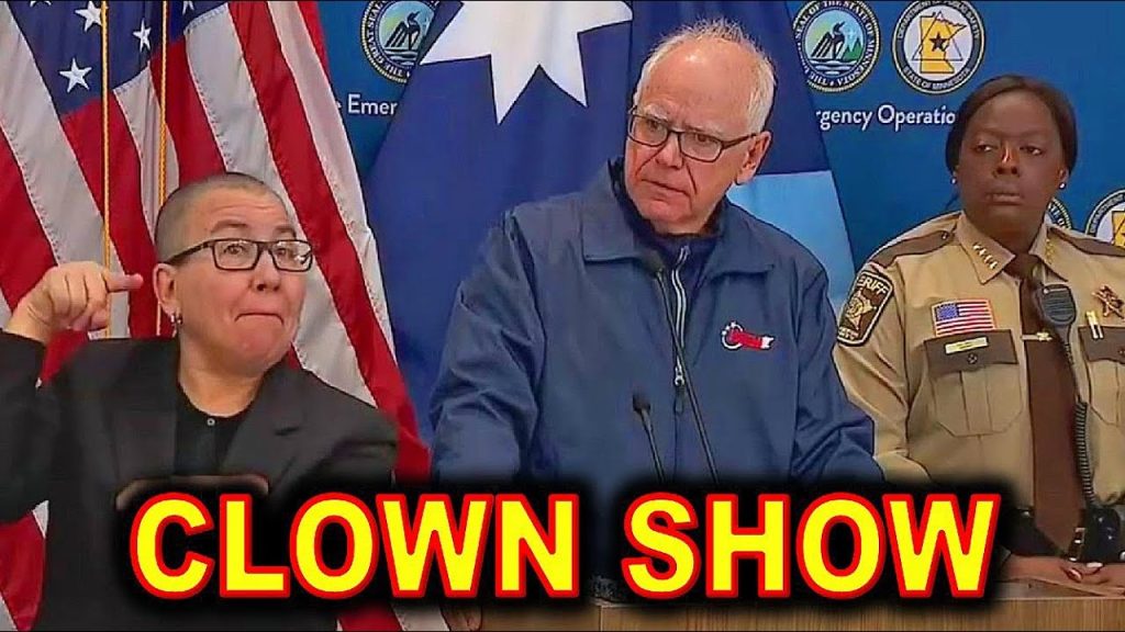 Tim Walz Can TURN any Press Conference into a CLOWN SHOW…..