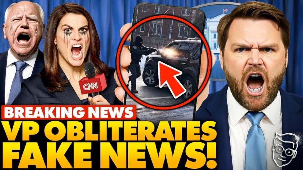 JD Vance HUMILIATES Fake News To Their FACES from White House Podium in SCORCHED Earth Masterclass