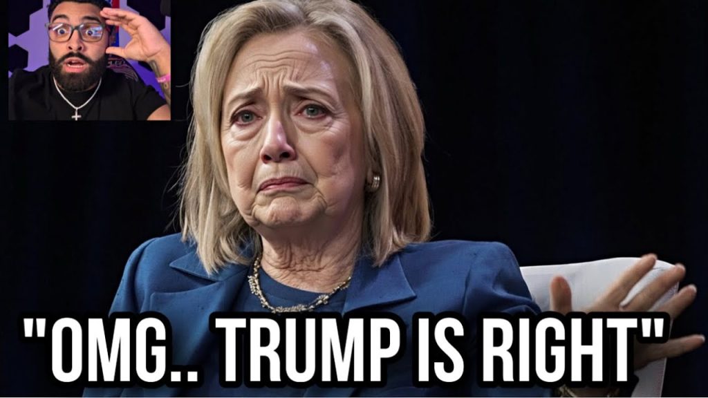 Hillary Clinton LOSES IT On Stage as she Realizes Trump is Actually RIGHT About Epstein & ICE!