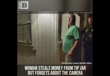 Woman Steals Money from Tip Jar… But Forgets About the Camera