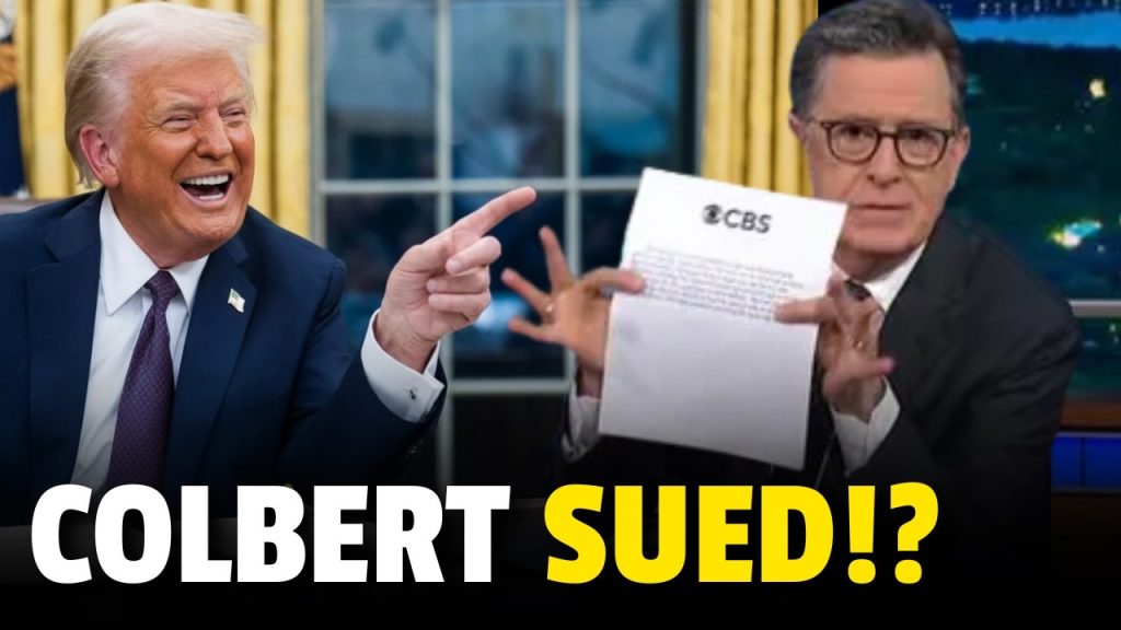Stephen Colbert DEALT LEGAL BLOW After LYING About Trump PREVENTING Talarico Interview