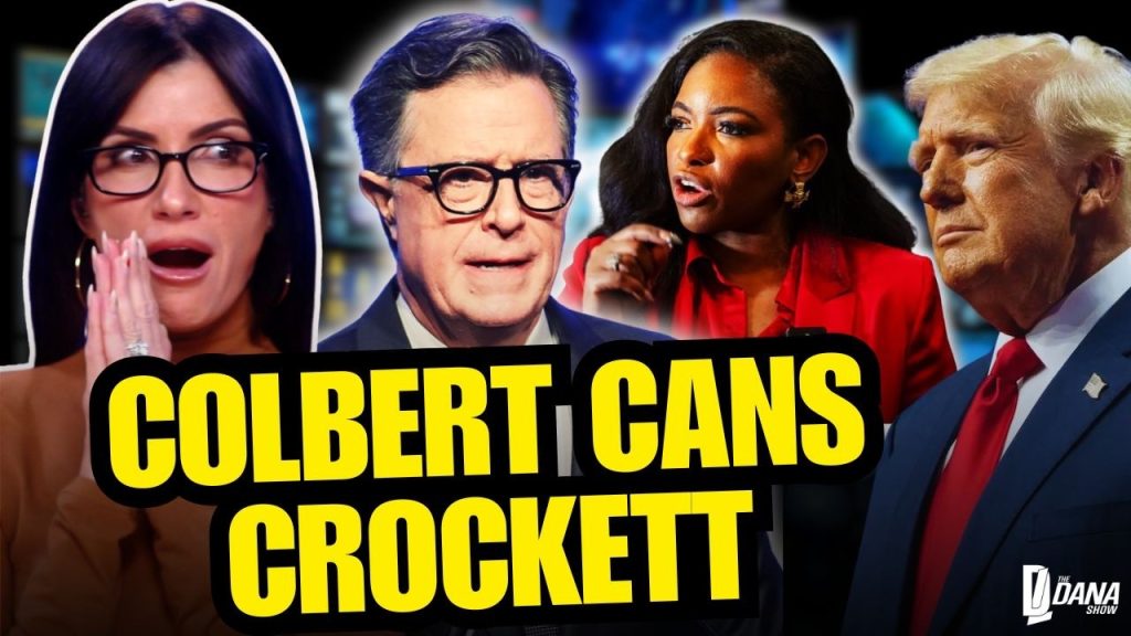 Stephen Colbert LIES About Trump To BOOT Jasmine Crockett From His Show?!