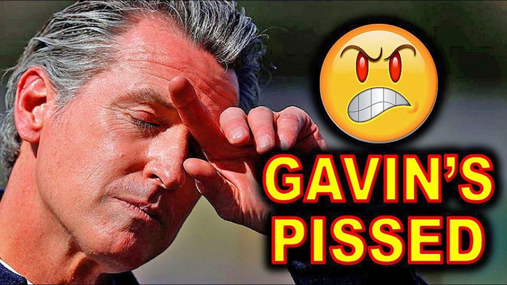 NOBODY is More DESERVING of THIS than Gavin Newsom…..