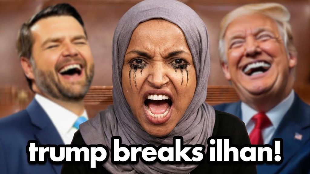 Trump Destroys Ilhan Omar to Her FACE | Watch Her Scream & Cry…