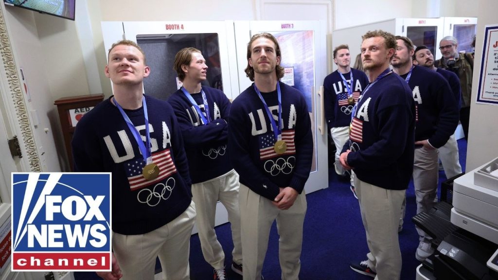 Team USA hockey player recaps Oval office visit