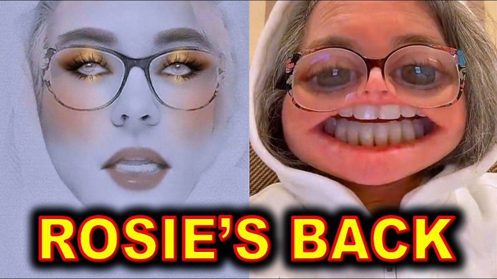 After LONG Break, Rosie O’Donnell is BACK and HIDING with FILTERS…..