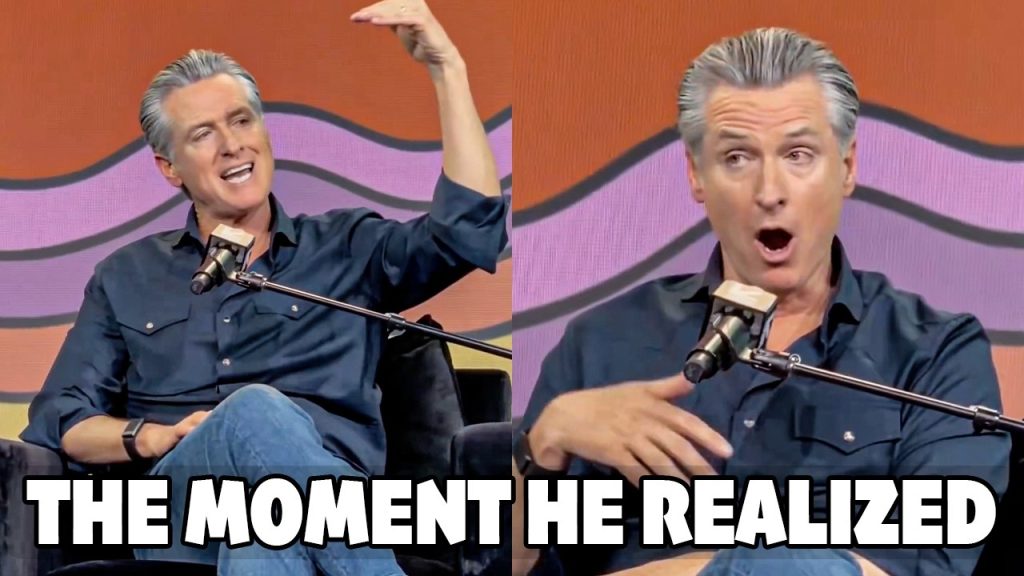 Gavin Newsom CAUGHT Off Guard With His Own Words On Live TV