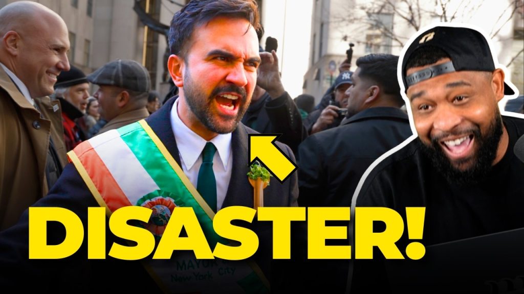 Mamdani’s Palestine STUNT at St. Patrick’s Day BACKFIRES BAD