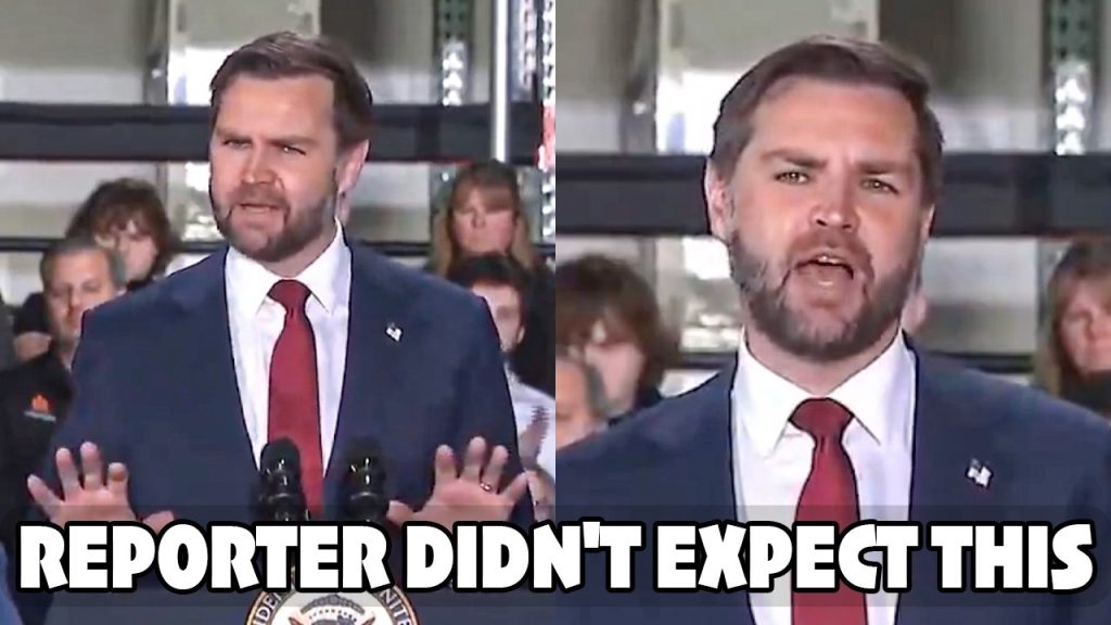 JD Vance DESTROYS Reporter With One Unexpected Response