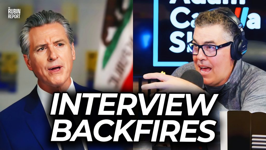 This Is Why Gavin Newsom Regrets Letting Adam Carolla Interview Him on His Show