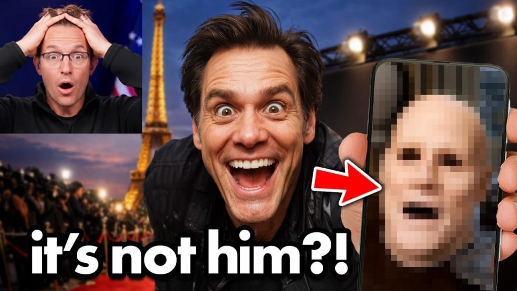 Internet is SHOCK Over ‘Unrecognizable’ Jim Carrey | Body Double Mask REVEALED…