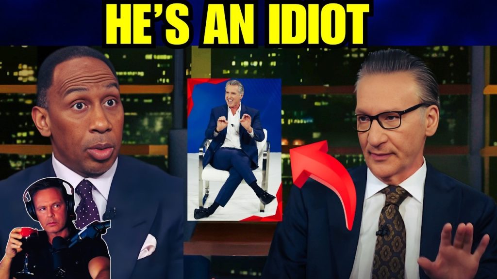 Crowd Roars as Bill Maher & Stephen A. Smith Humiliate Gavin Newsom!