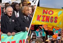 LOL Robert De Niro And Al Sharpton Lead NYC ‘No Kings’ March