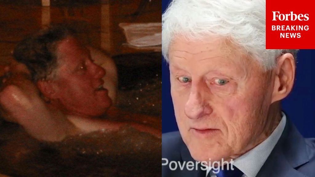 Watch The Moment Bill Clinton Is Questioned About Infamous Hot Tub Photo During Epstein Testimony