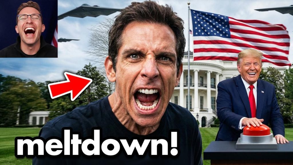 Ben Stiller Throws Hysterical Public Fit at White House Meme