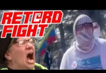 Antifa Accidentally Attacks ITSELF During “No Kings” Rally Road Block