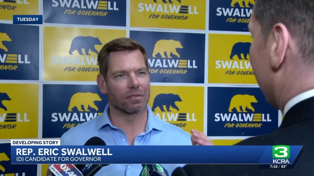 Eric Swalwell RESPONDS to sexual assault allegations as prominent Democrats withdraw support