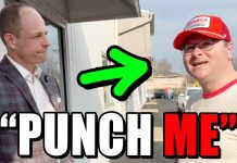 Leftist dude thought he was tough… UNTIL THIS HAPPENED!!