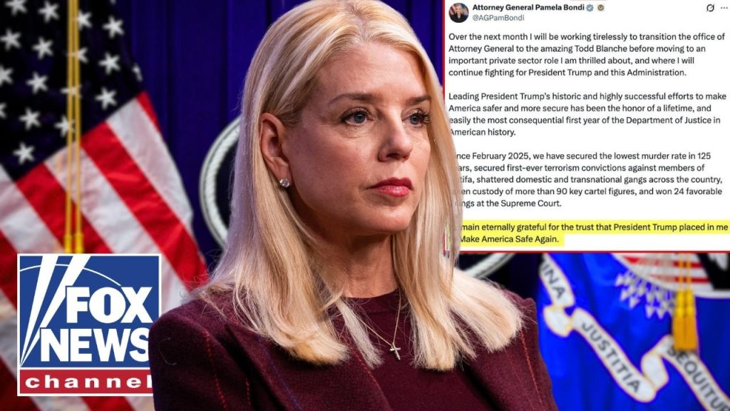 Bondi BREAKS SILENCE after her firing