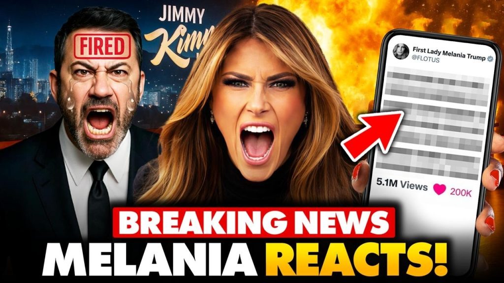 Melania Trump Just ENDED Jimmy Kimmel’s Career | It’s OVER