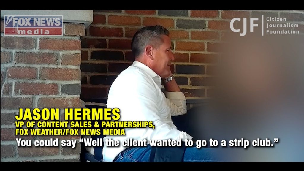 Fox VP Caught on Camera: Brags About Strip Club Charges & Lies on Fox Expense Reports