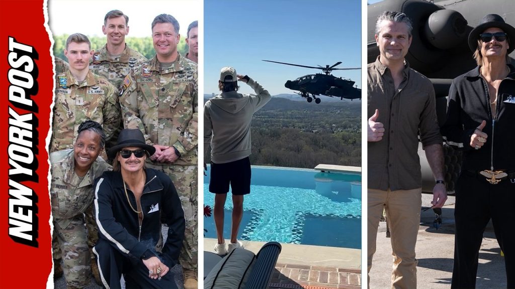 Kid Rock Flies in Apache Helicopter with Hegseth After Earlier Investigation Dropped